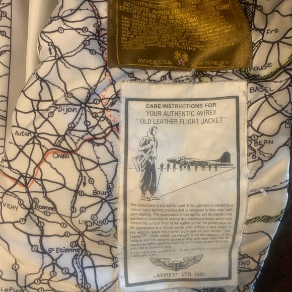 Avirex vintage G-1 U.S Navy Jacket - Picture 2 of 4